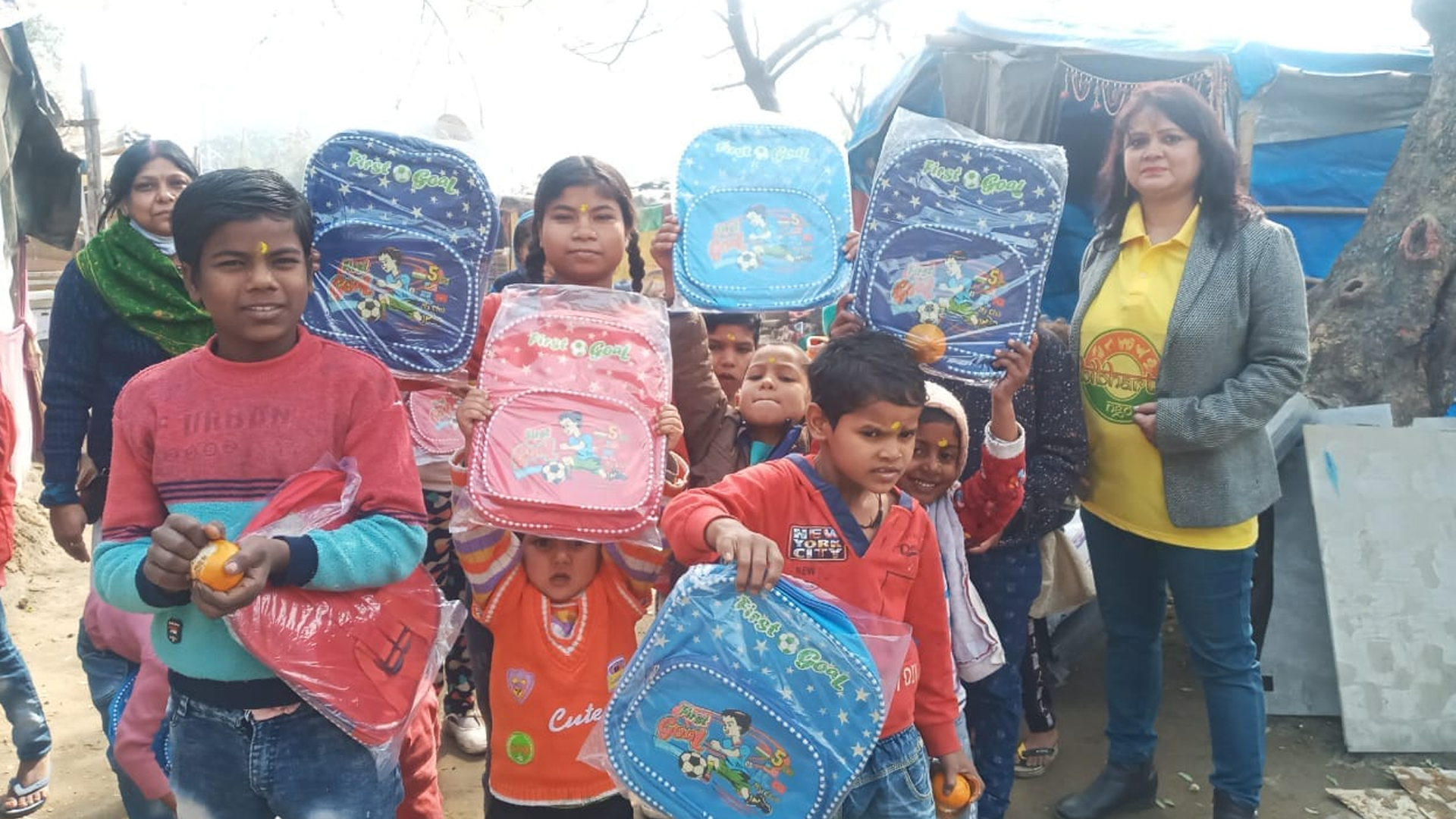 School Bag distribution